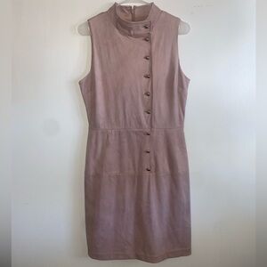 Eva mendes New York And Company Faux Suede Dress Size Medium